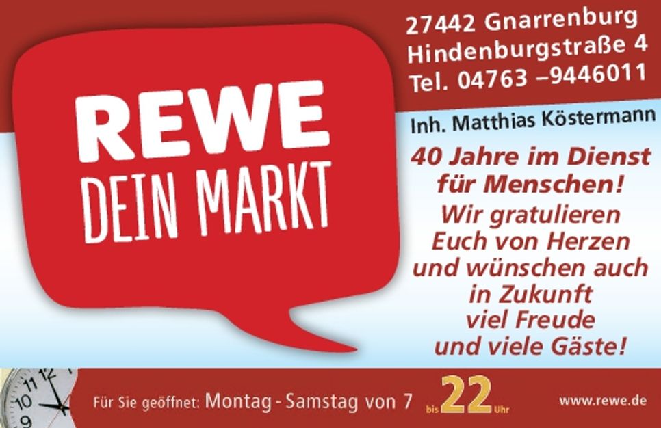 40 Jahre imn Dienst der Menschen!