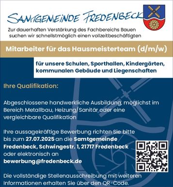 MA Hausmeisterteam d/m/w