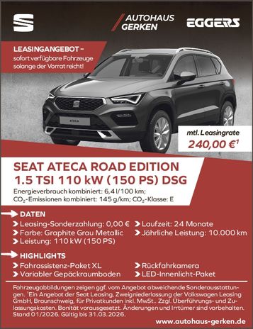 Seat-Ateca Angebot