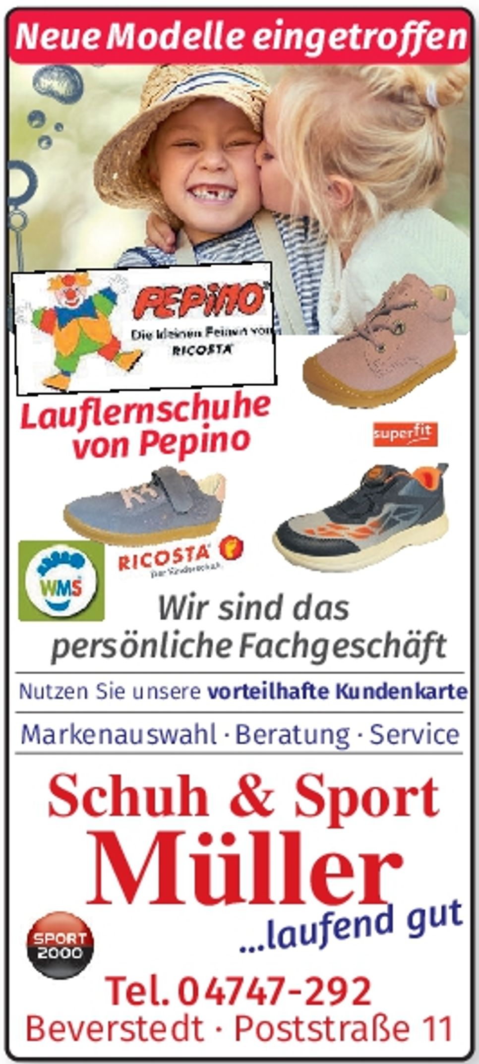 Der richtige Schuh für Kinderfuß