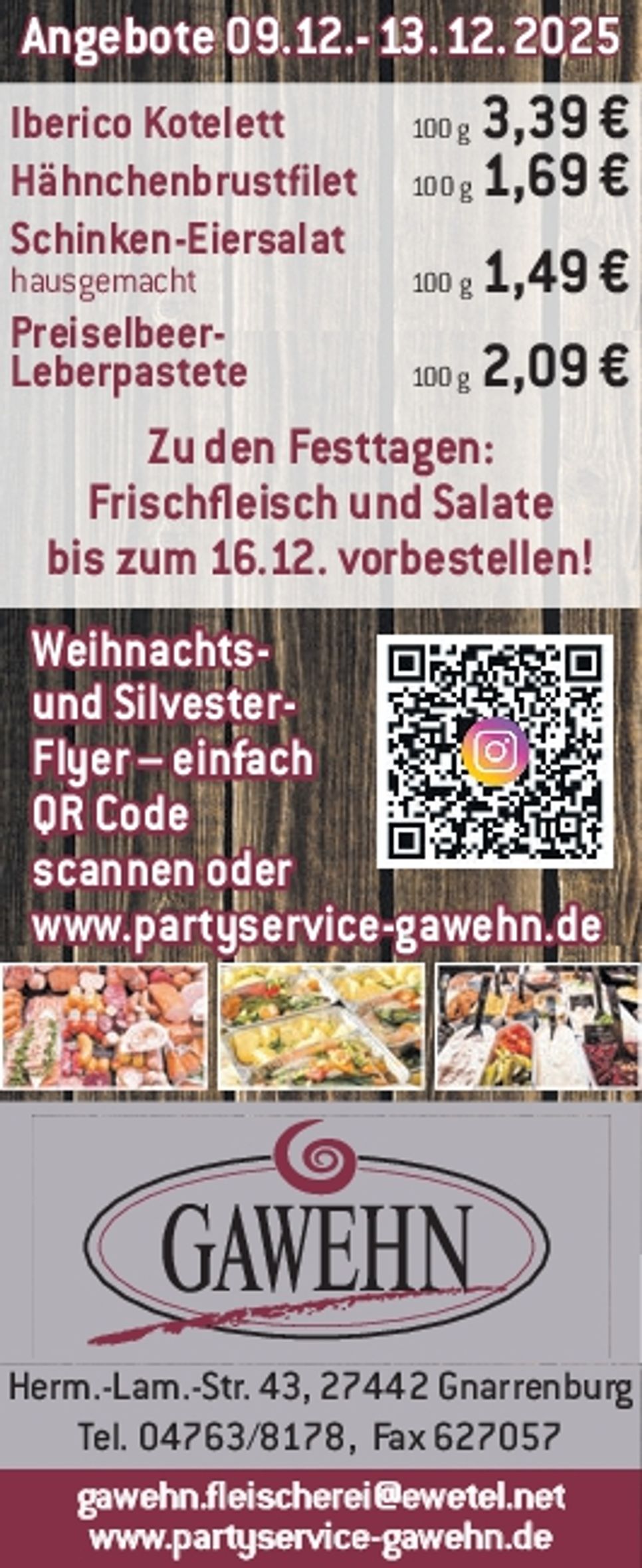 Angebote 9. - 13.12.25