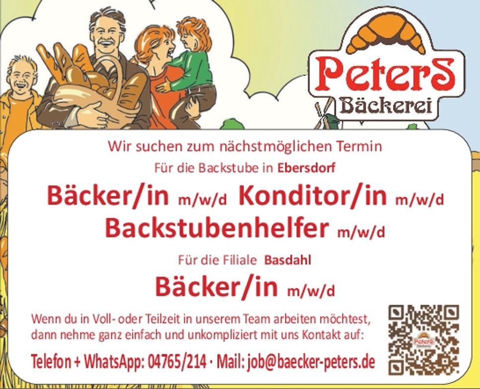 Bäcker / Bäckereiverkäuferin