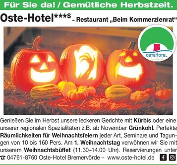 Genießen Sie im Herbst ....