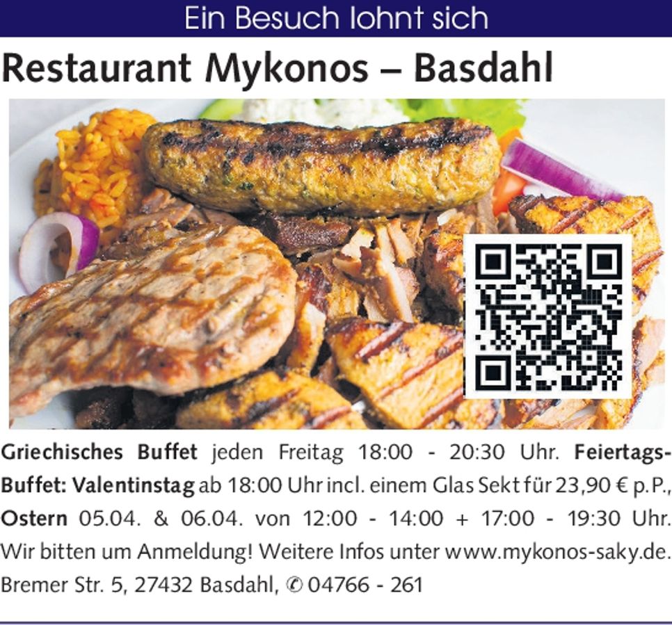 Griechisches Buffet/ Festtage