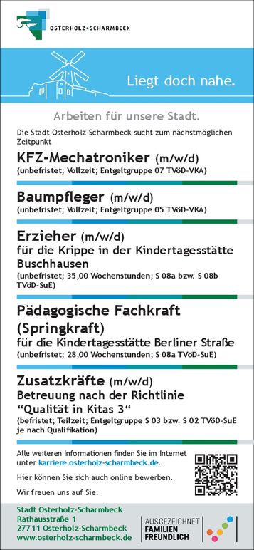Sammel - Stellenanzeigen 
