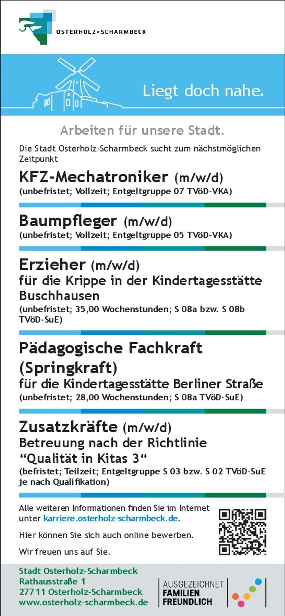 Sammel - Stellenanzeigen 