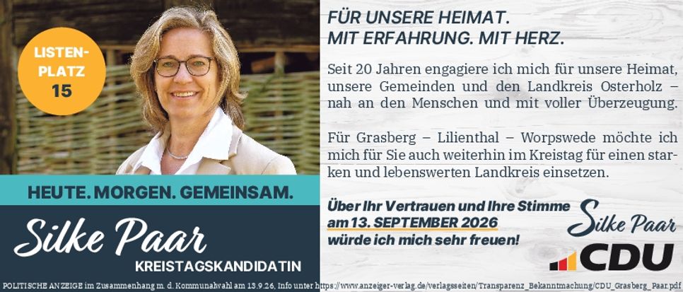 Silke Paar - CDU Grasberg