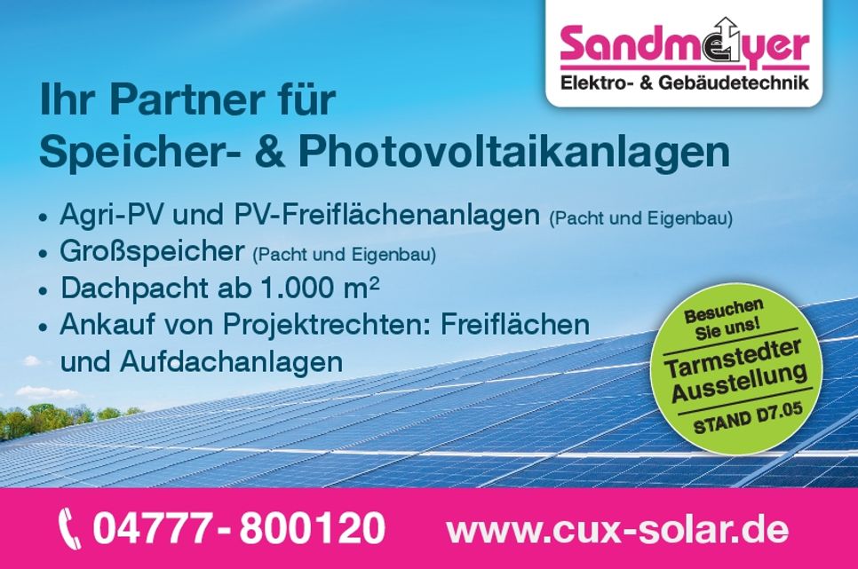 Ihr Partner für Großspeicher und PV