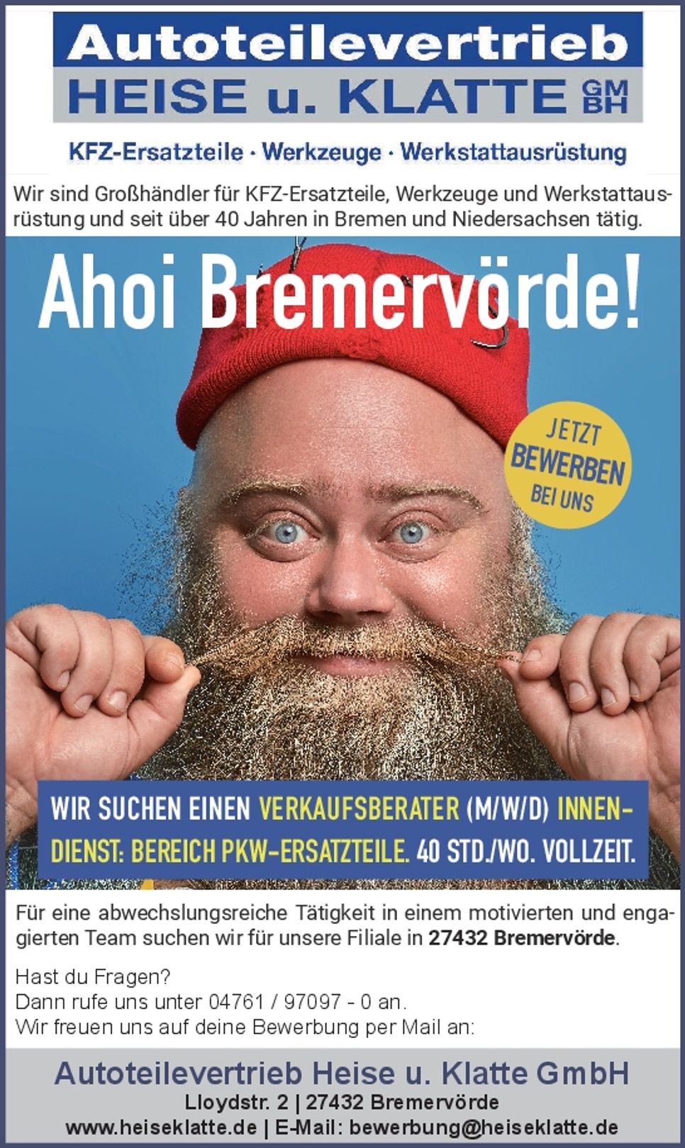 Verkaufsberater/in Bremervörde