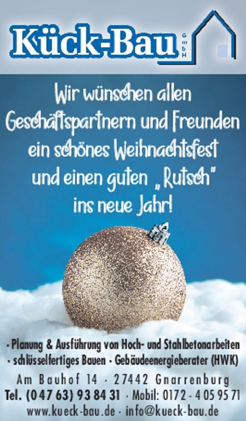 Weihnachtsgruß NEU