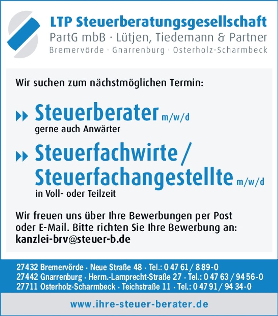 Diverse Stellengesuche