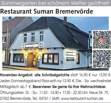 November Angebot