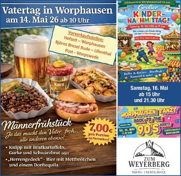 Männerfrühstück - Worphausen tanzt