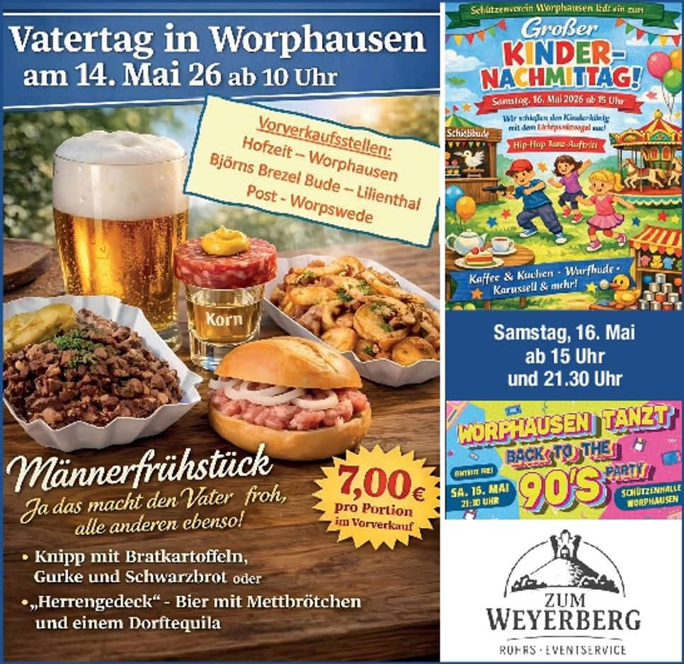 Männerfrühstück - Worphausen tanzt
