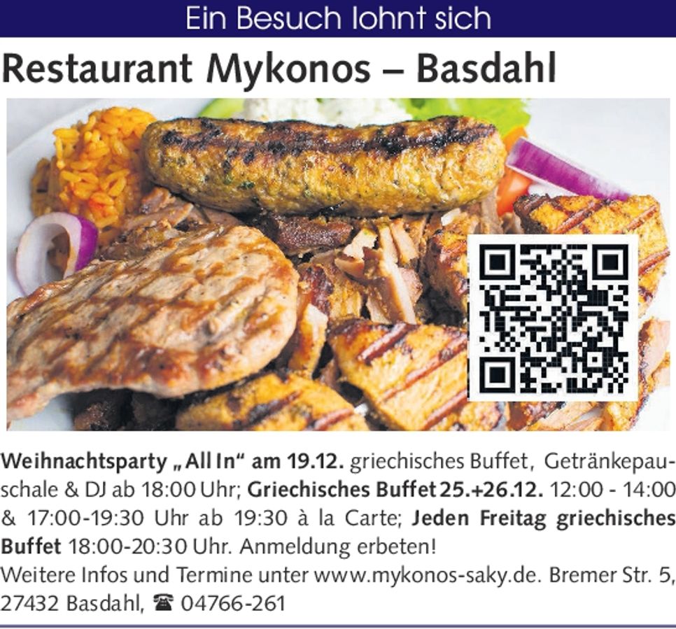 Buffet - Weihnachtsparty