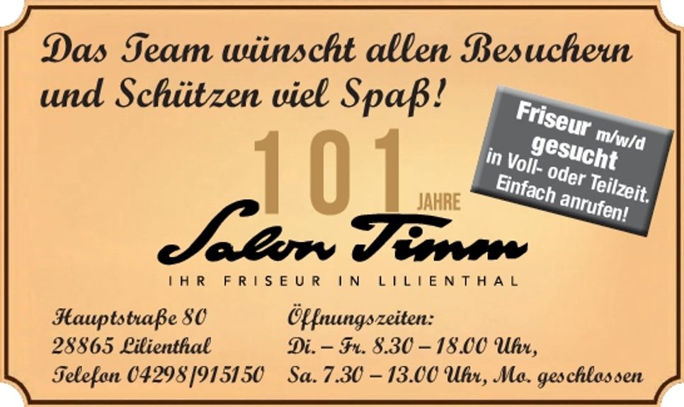101 Jahre + Gruß