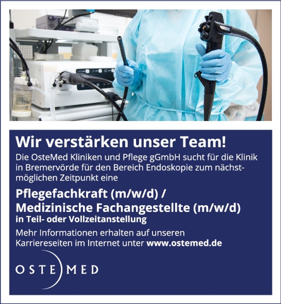 Plfegefachkraft MFA Endoskopie