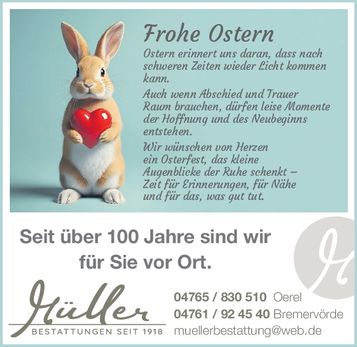 Paket Osterei  Gold - Frohe OStern