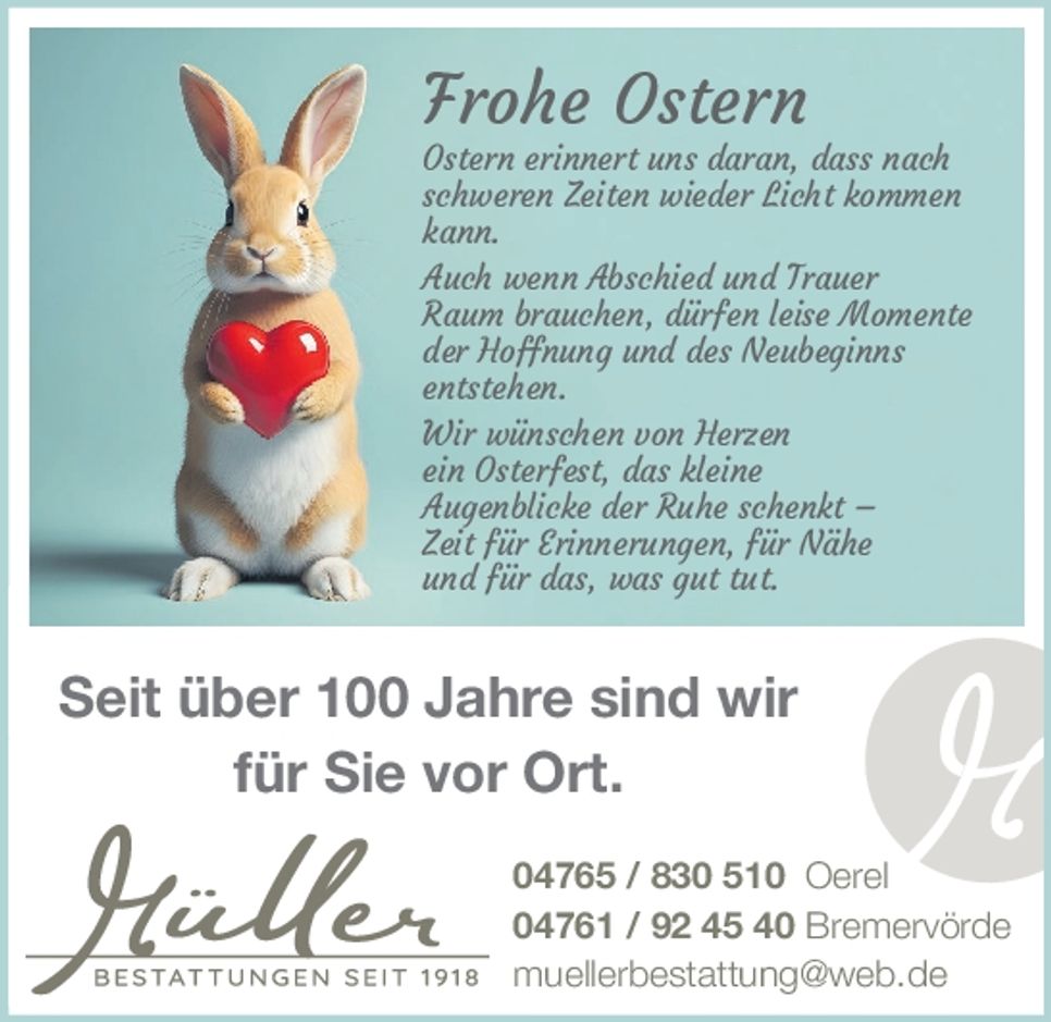Paket Osterei  Gold - Frohe OStern