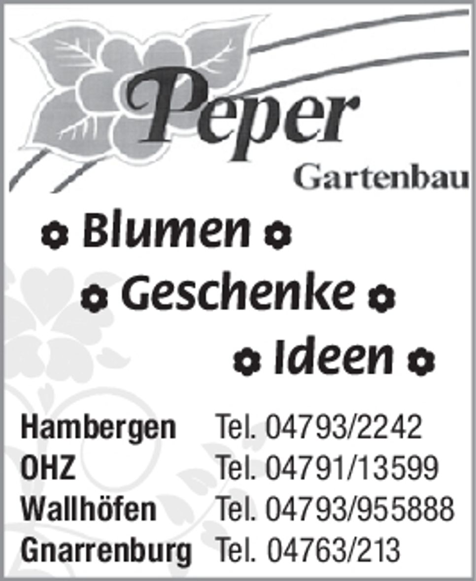Blumen - Geschenke - Ideen