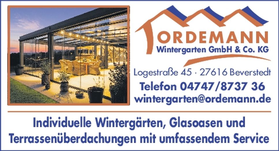 Wir erfüllen Ihren Wintergarten-Traum