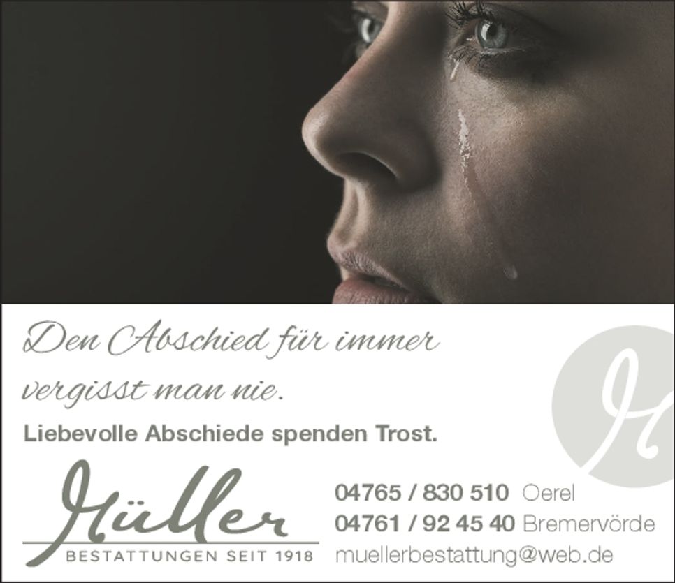 Image Motiv "Der Abschied für immer..."