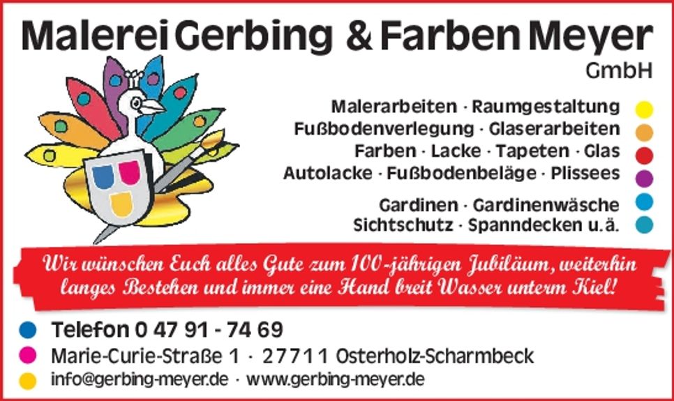 Herzlichen Glückwunsch!