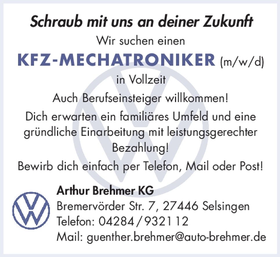 KFZ Mechatroniker
