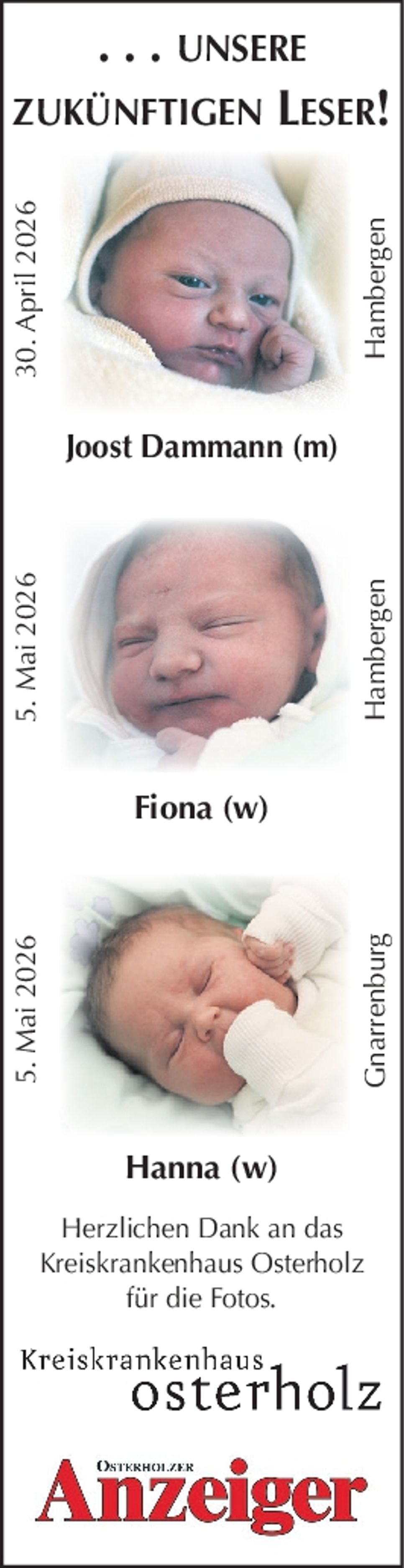 Babys OHZ- 30.04-05.05