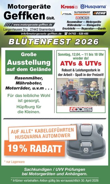 Blütenfest 2026