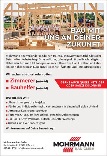 Kombi-Paket Zimmerer & Bauhelfer