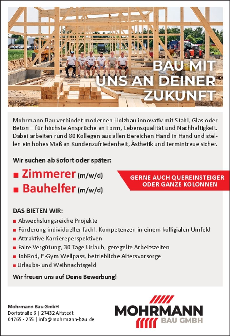 Kombi-Paket Zimmerer & Bauhelfer