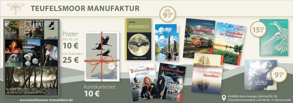Teufelsmoor Manufaktur/ Bücher KW 9/25