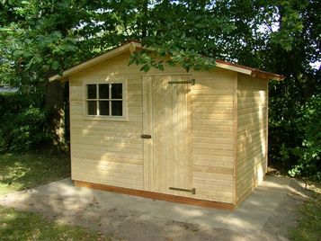 Gartenhaus 2,50 x 2,50 m,