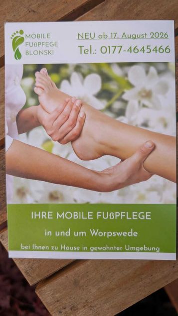 Neueröffnung Mobile Fußpf