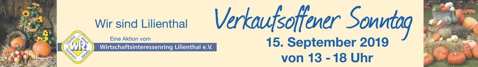 Verkaufsoffener Sonntag Lilienthal